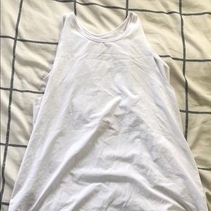 white athleta tank